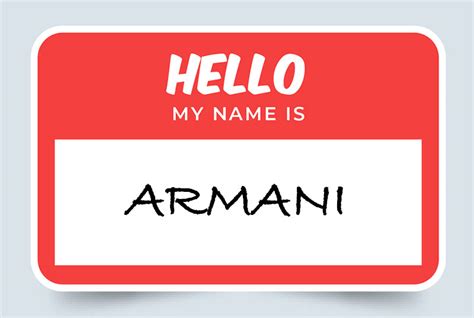 armani last name origin|who created armani.